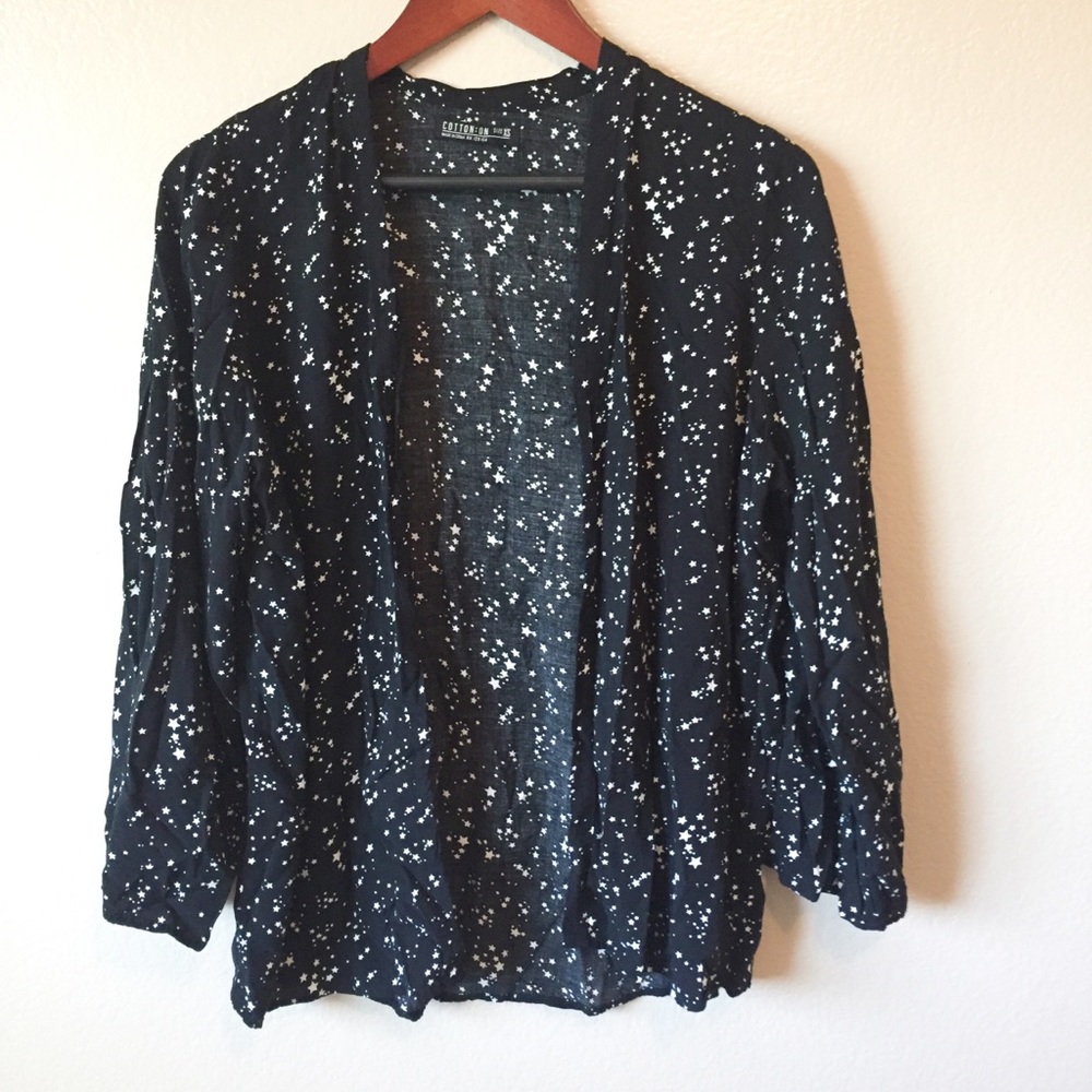 Cotton On Starry Patterned Cardigan